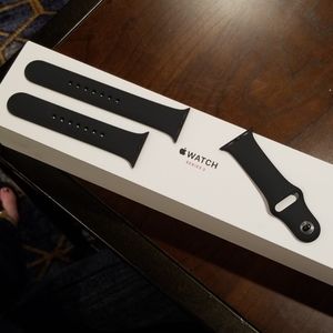 Original 38mm Apple Series 3 Sport Band Black